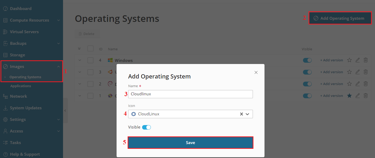 How To Add A Custom Os Image To Solusvm 2 Solus