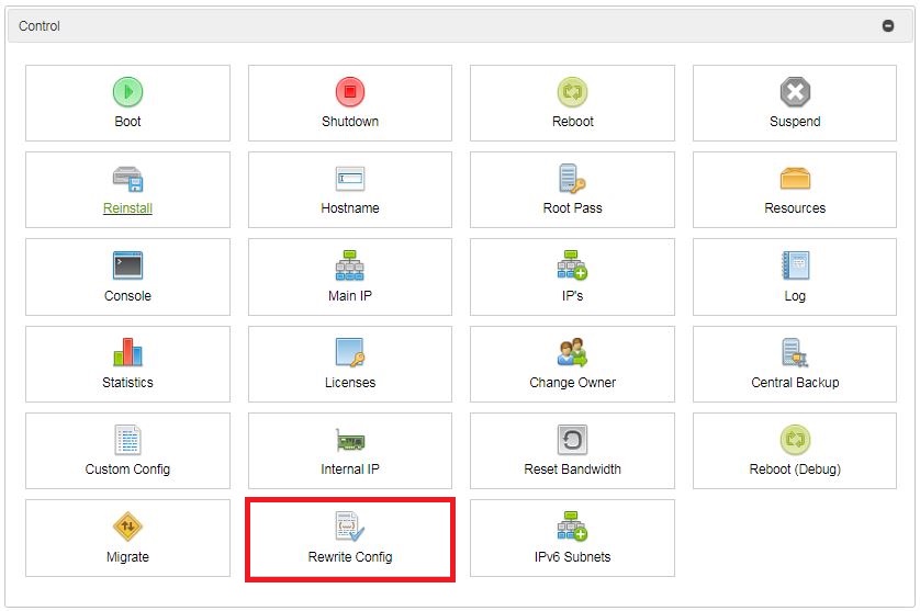 Fail to start xen pv vps in solusvm runtimeerror unable to find