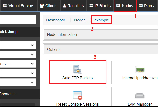 Solusvm Autoftp Backup Failed No Virtual Servers Found Solus